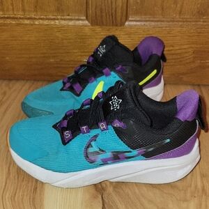 Star Runner 4 SE Shoes 'Teal Black Purple Cosmos'